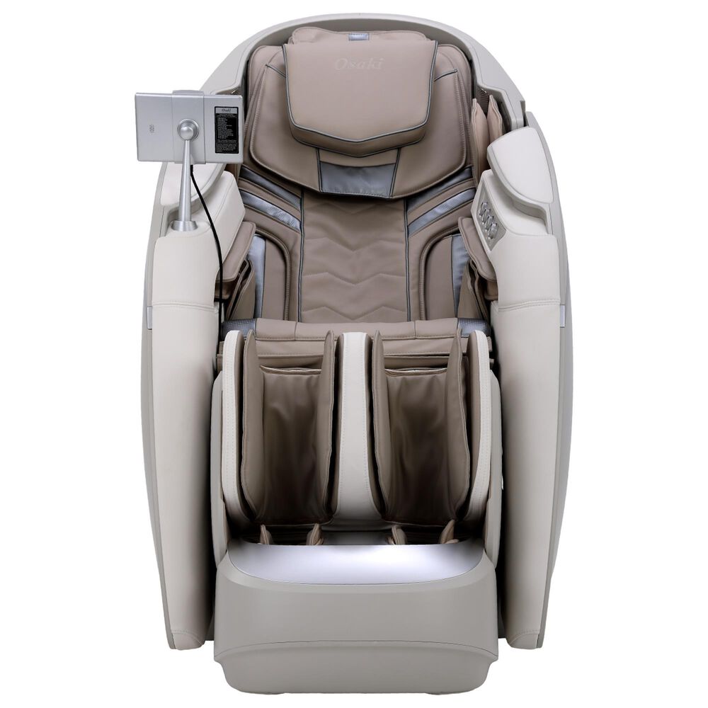 Osaki OS-Pro 4D DuoMax SE Zero Gravity Massage Chair in Taupe, , large