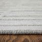 Feizy Elias 8" x 10" Ivory and Gray Area Rug, , large