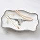 Pampa Bay Longhorns Small Tray in White and Silver, , large