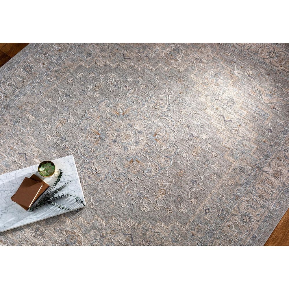 Surya Avant Garde 10&#39; x 14&#39; Gray, Beige and Denim Area Rug, , large