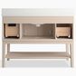 Kohler Seagrove 48" Single Bathroom Vanity in Light Clay with 3 cm White Quartz Top and Rectangular Sink, , large