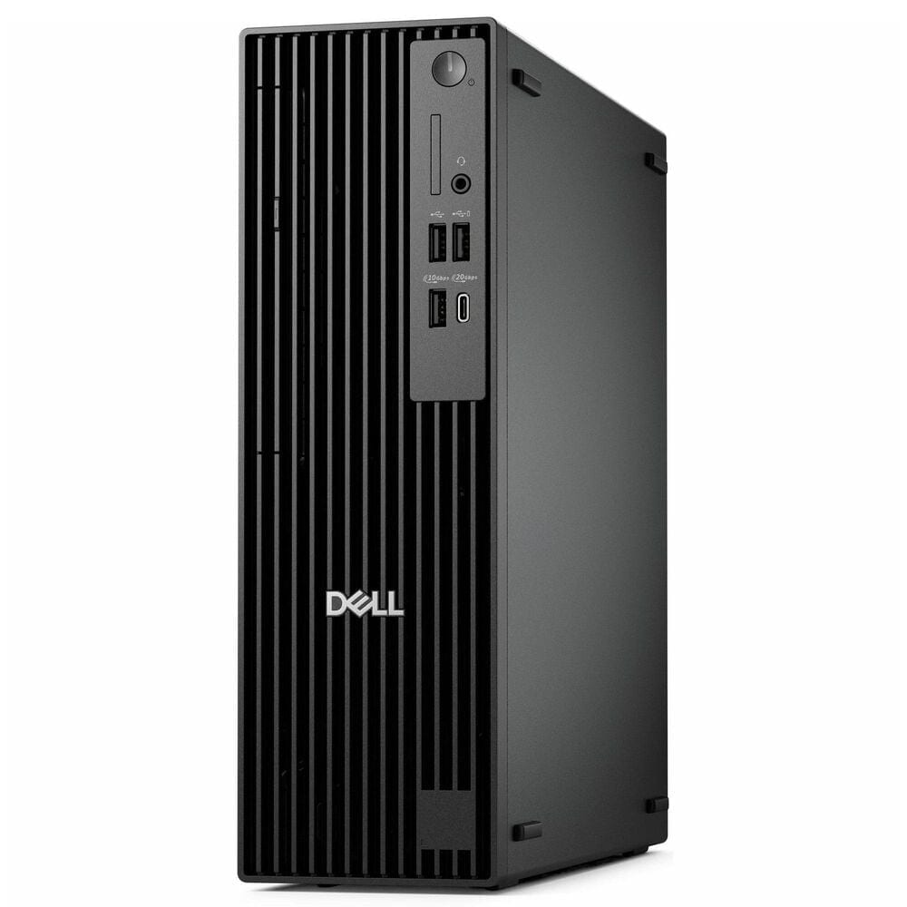 Dell Pro Slim Plus QBS1250 Desktop Computer | Intel Core Ultra 7 265 - 16GB RAM - Integrated Intel Graphics - 512GB SSD in Black, , large