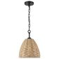 Golden Lighting Hathaway 1-Light Mini Pendant in Matte Black, , large