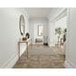 Nourison Courtyard Ivory and Silver 5" Square Indoor/Outdoor Area Rug, , large