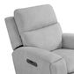 Eastern Shore Aiden Zero Gravity Power Glider in Dusty Gray, , large