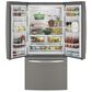 GE Appliances 24.8 Cu. Ft. French Door Refrigerator with Internal Water Dispenser, , large