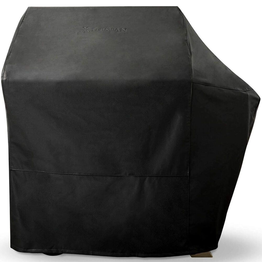 Hestan 42" Carbon Fiber Grill and Cart Cover in Black, , large