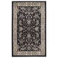 Safavieh Lyndhurst 3"3" x 5"3" Anthracite and Cream Area Rug, , large
