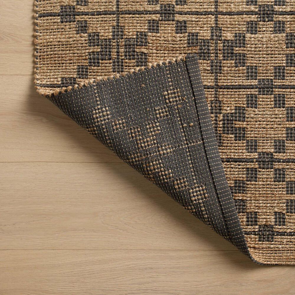 Chris Loves Julia x Loloi Judy 2&#39;3&quot; x 3&#39;9&quot; Natural and Graphite Area Rug, , large