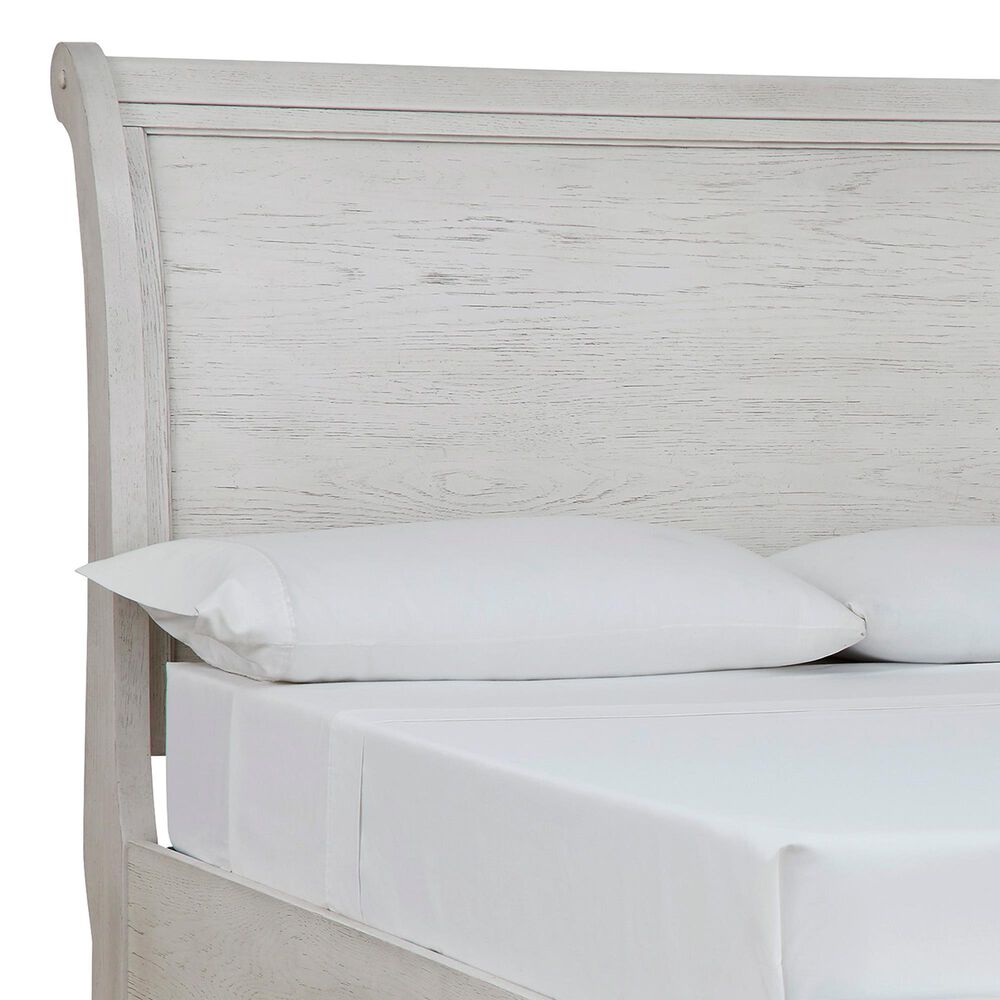 Ashley Robbinsdale Full Storage Sleigh Bed in Antique White, , large