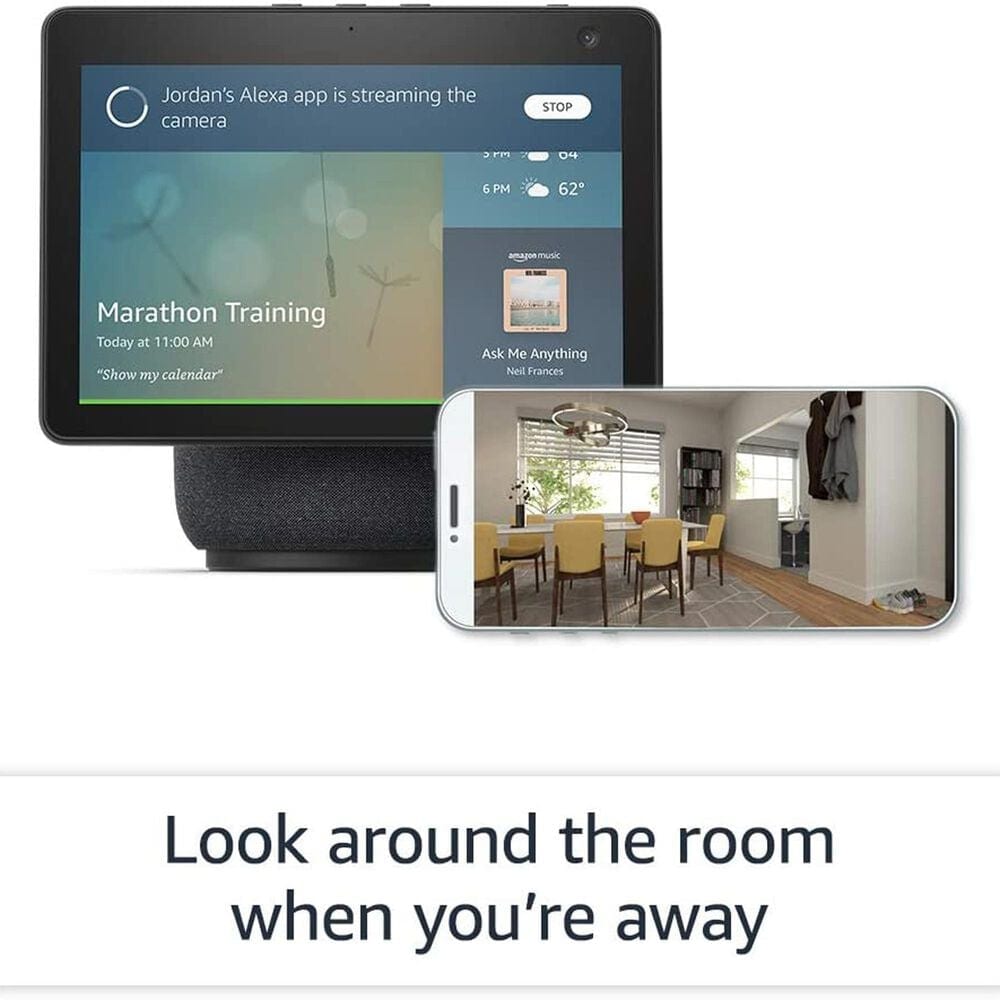 Amazon Echo Show 10 HD Smart Display with Motion and Alexa - Glacier White &#40;3rd Generation&#41;, , large