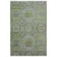 Dalyn Rug Company Karaj KJ6 10" x 14" Olive Indoor/Outdoor Area Rug, , large