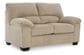 Ashley SimpleJoy Stationary Loveseat in Sand, , large