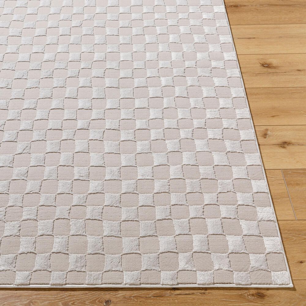 Surya Alder ALD-2321 5&#39; x 7&#39; Taupe and Tan Area Rug, , large