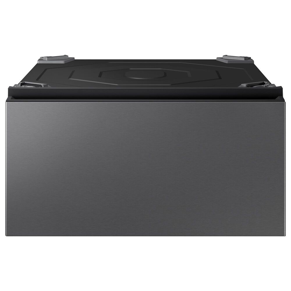 Samsung Bespoke Bespoke 27" AI Laundry Combo Pedestal with Storage Drawer in Dark Steel, , large