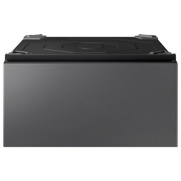 Samsung Bespoke Bespoke 27" AI Laundry Combo Pedestal with Storage Drawer in Dark Steel, , large
