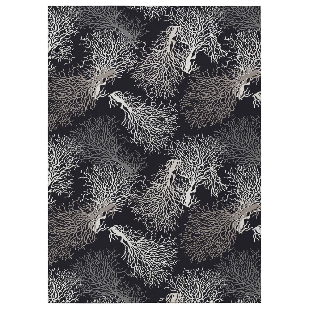 Dalyn Rug Company Seabreeze SZ3 2"3" x 7"6" Black Runner, , large
