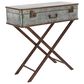 Maple and Jade Accent Table in Grey and Warm Brown, , large