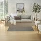 Nourison Courtyard Black and White 3" x 5" Indoor/Outdoor Area Rug, , large