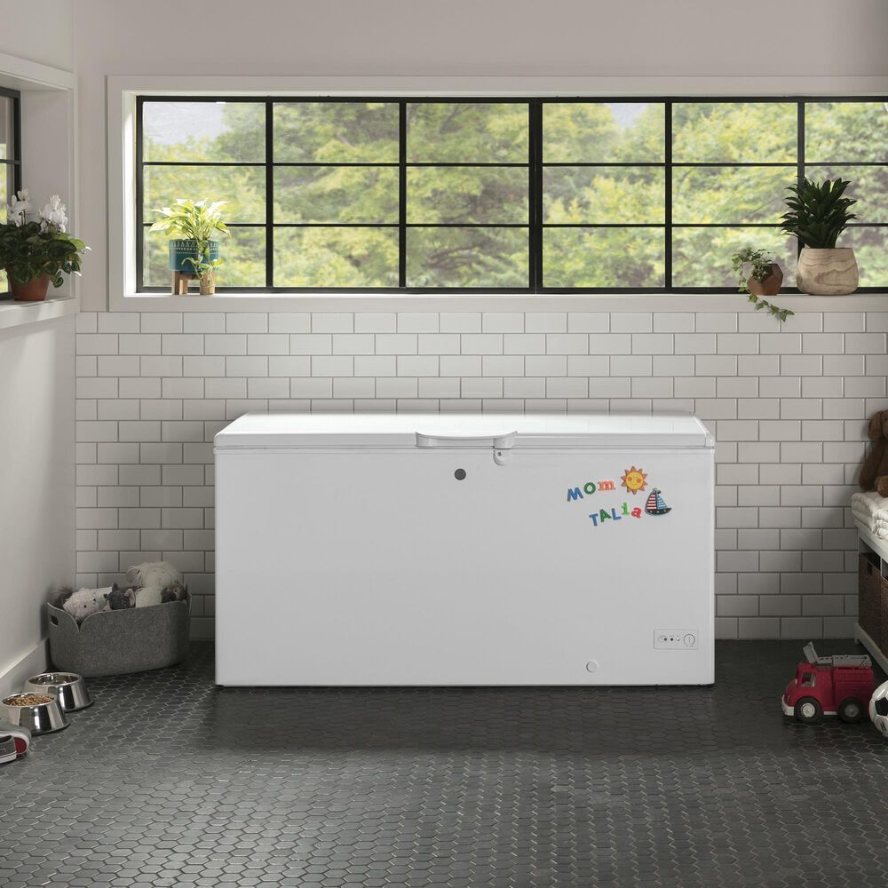 GE Appliances 15.7 Cu. Ft. Manual Defrost Chest Freezer in White, , large