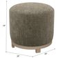 Golden Wave Furniture Lana Swivel Ottoman in Mineral, , large