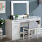 Furniture of America Hammond 3 Piece Vanity Set in Luminous White, , large