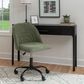 Linon Home Decor Skyla Swivel Office Chair in Green, , large