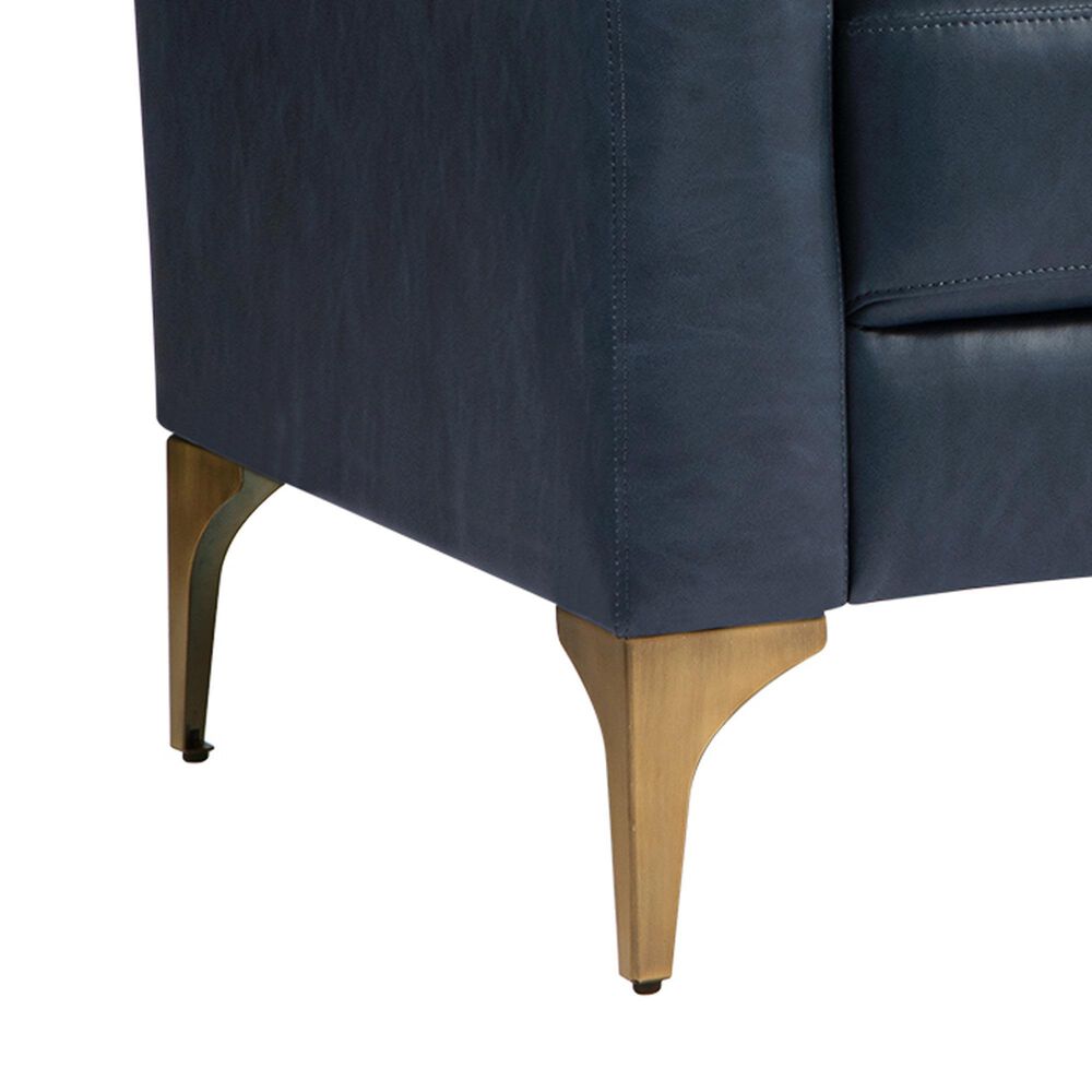 Lifestyle Solutions Fletcher Stationary Sofa in Navy Blue, , large