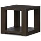 Four Hands Thomas End Table in Dark Anthracite, , large