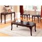 Furniture of America Mobley Console Table in Dark Cherry, , large