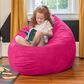 Jaxx 4" Cocoon Kids Bean Bag in Fuchsia, , large