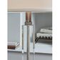 Ashley Deccalen Table Lamp in Clear and Gunmetal, , large
