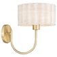 Golden Lighting Erma 1-Light Wall Sconce in Brushed Champagne Bronze, , large