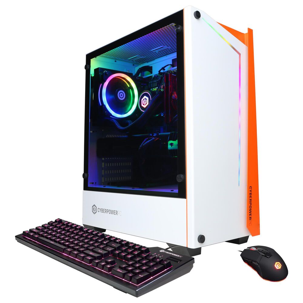 CyberpowerPC Gamer Supreme Gaming Desktop | Intel Core i9-12900KF - 16GB RAM - NVIDIA GeForce RTX 3080 - 2TB HDD + 2TB SSD in White, , large