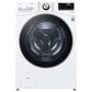 LG 5.0 Cu. Ft. Front Load Washer and 7.4 Cu. Ft. Electric Dryer with TurboWash 360 Laundry Pair in White (Pedestals Sold Separately), , large