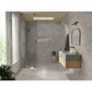Shaw Astoria Chiffon 24" x 48" Polished Porcelain Tile, , large