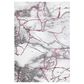 Safavieh Craft CFT877S 4" x 6" Grey and Wine Area Rug, , large