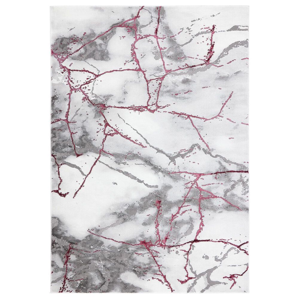 Safavieh Craft CFT877S 4" x 6" Grey and Wine Area Rug, , large