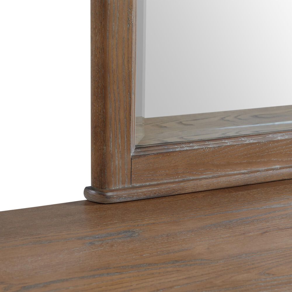 Hawthorne Furniture Alta Dresser Mirror in Harvest Brown, , large