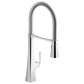 Kohler Graze Pull Down Kitchen Sink Faucet in Polished Chrome, , large