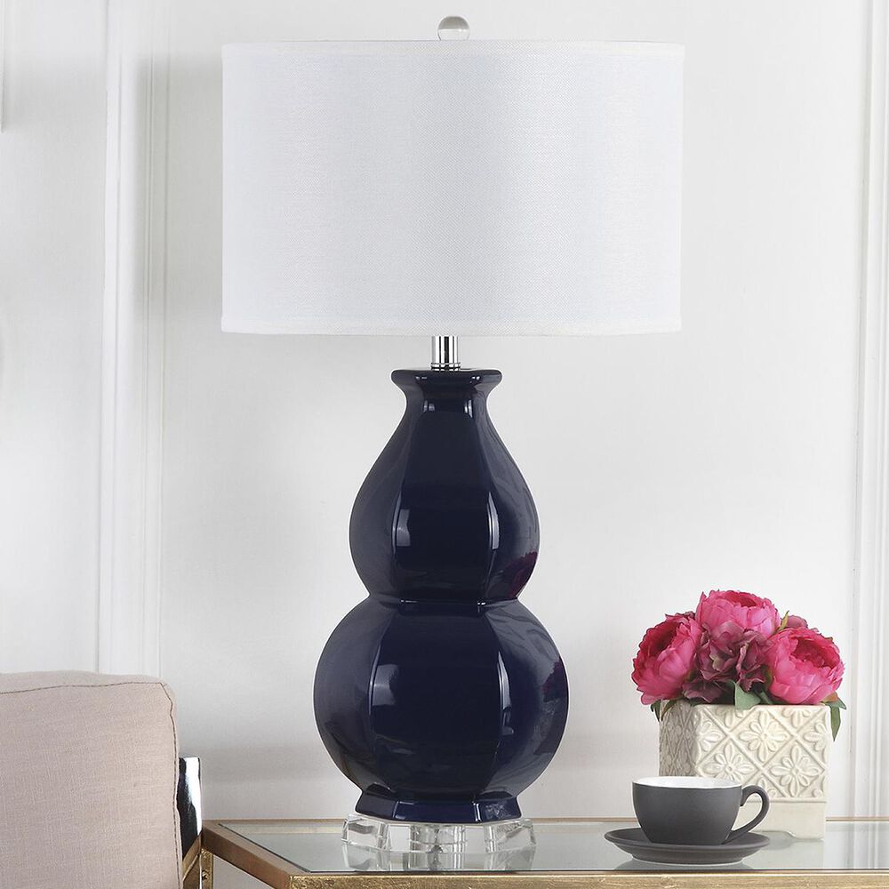 Safavieh Juniper 30" Table Lamp in Navy, , large