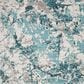 Safavieh Skyler SKY186M 10" x 14" Blue and Ivory Area Rug, , large