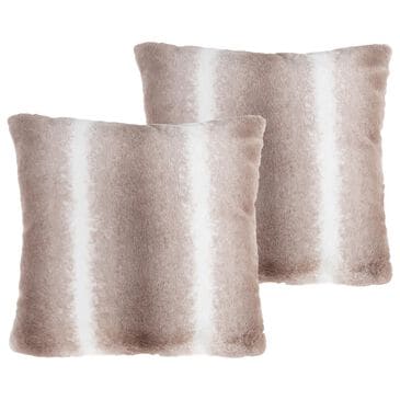 Timberlake Hastings Home Pillow in Gray and White Striped (Set of 2), , large