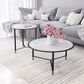 Zuo Modern Davis Coffee Table in Black, White, Black and Gold (Set of 2), , large