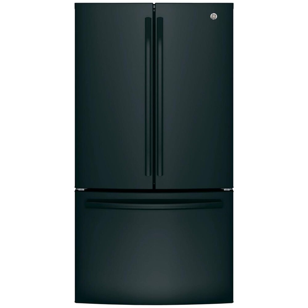 G.E. 27.0 Cu. Ft. 3Door FrenchDoor Refrigerator Energy Star In Black