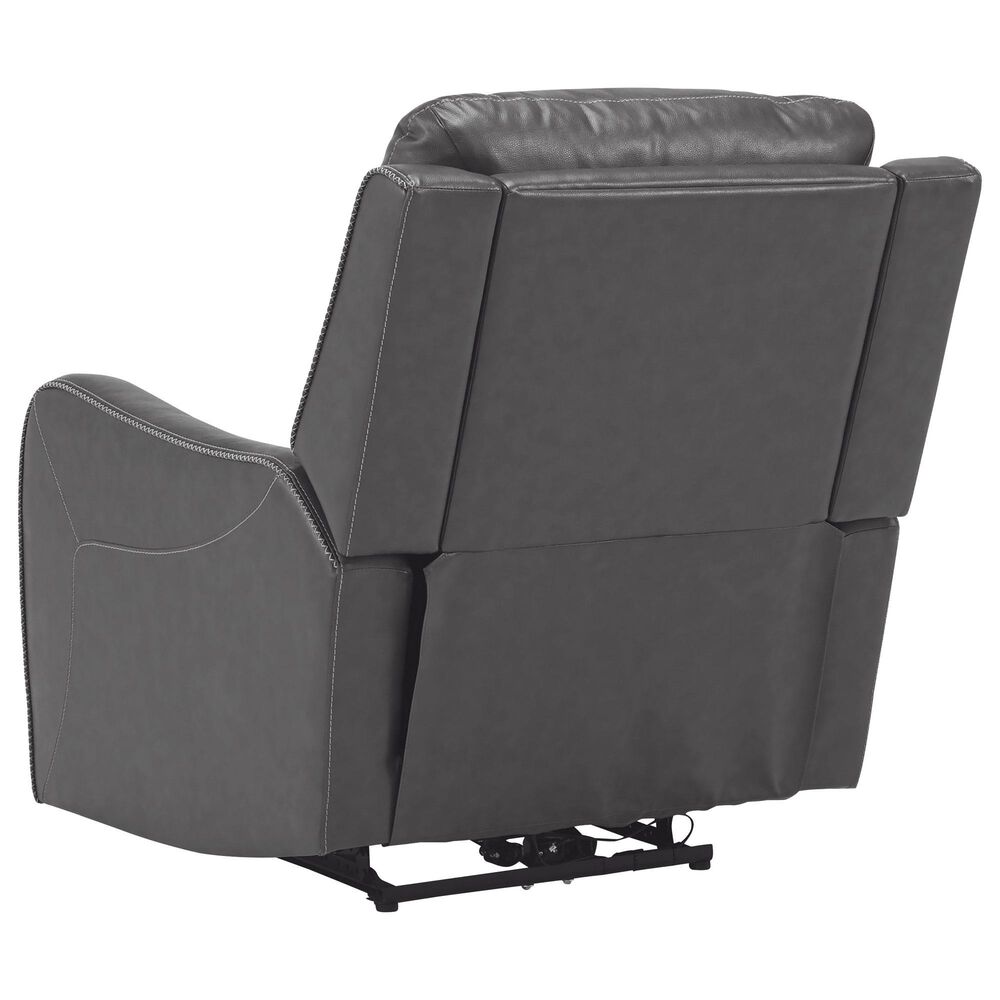 Ashley Galahad Power Zero Wall Recliner in Smoke, , large