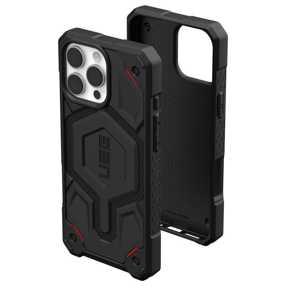 UAG Monarch Pro Series Case for Apple iPhone 16 Pro Max in Carbon Fiber Red Accent, , large