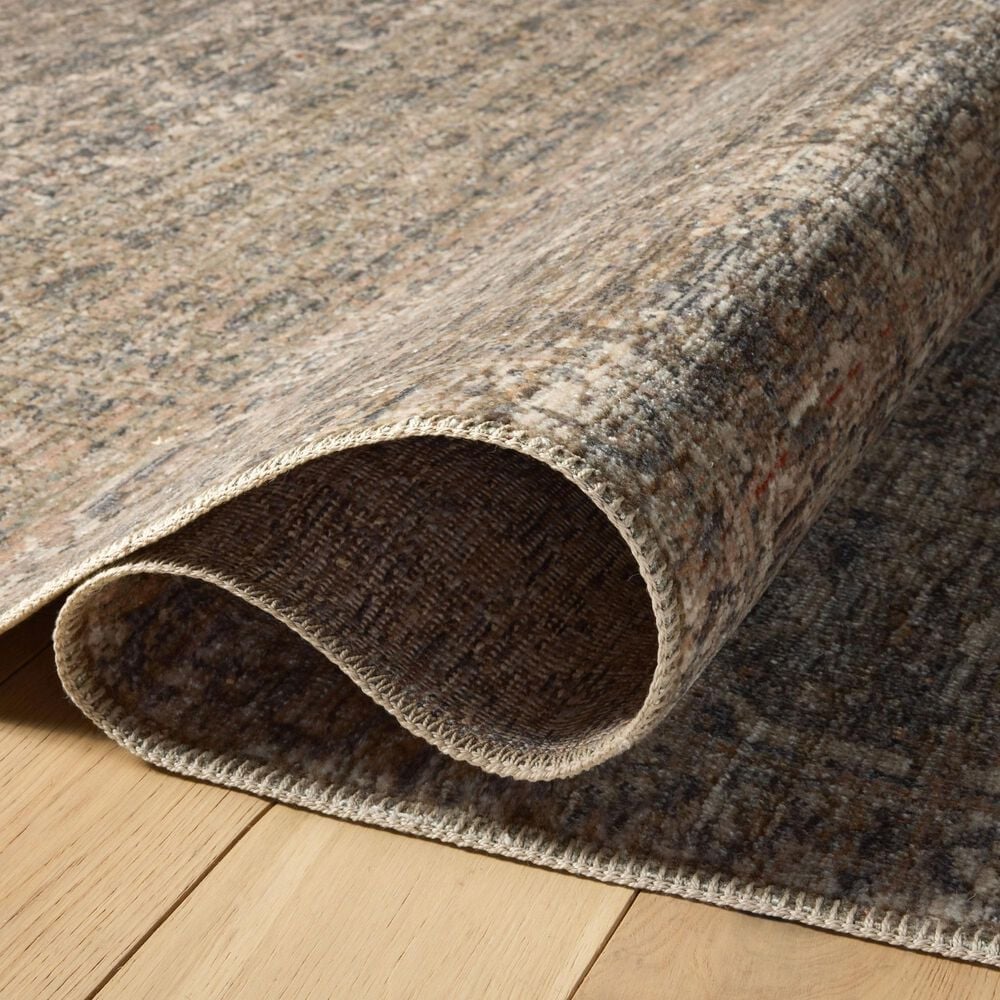 Amber Lewis x Loloi Molly Navy and Blush 3&#39; x 5&#39; Area Rug, , large