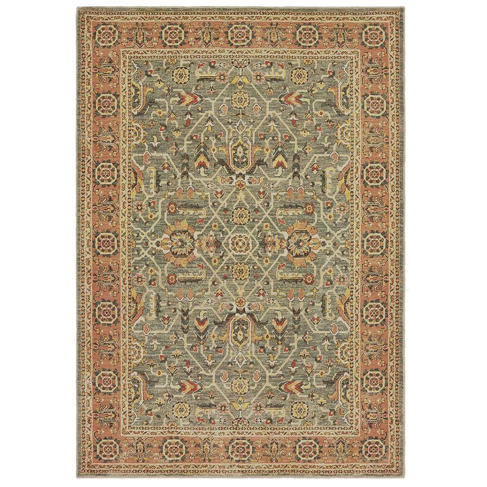 Oriental Weavers Toscana 9537B 1'10" x 3' Blue Runner, , large