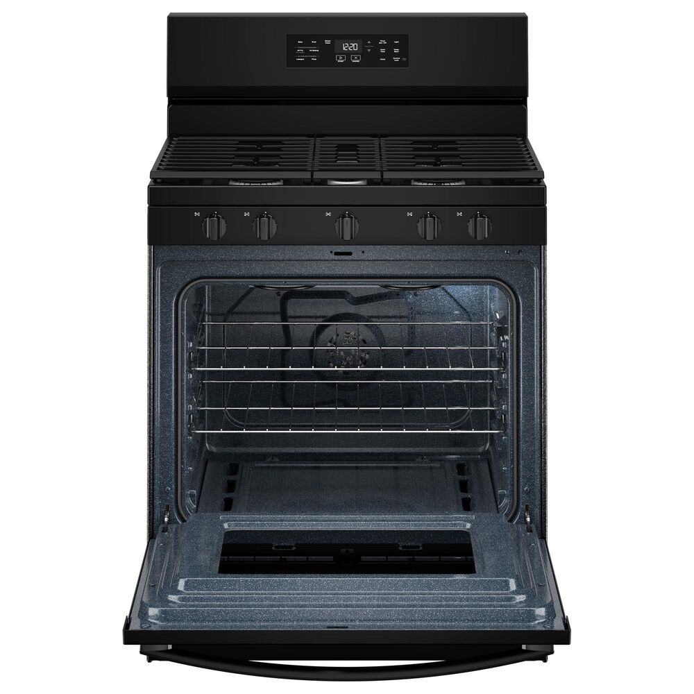 Whirlpool 5 Cu. Ft. Freestanding Gas Range in Black, , large